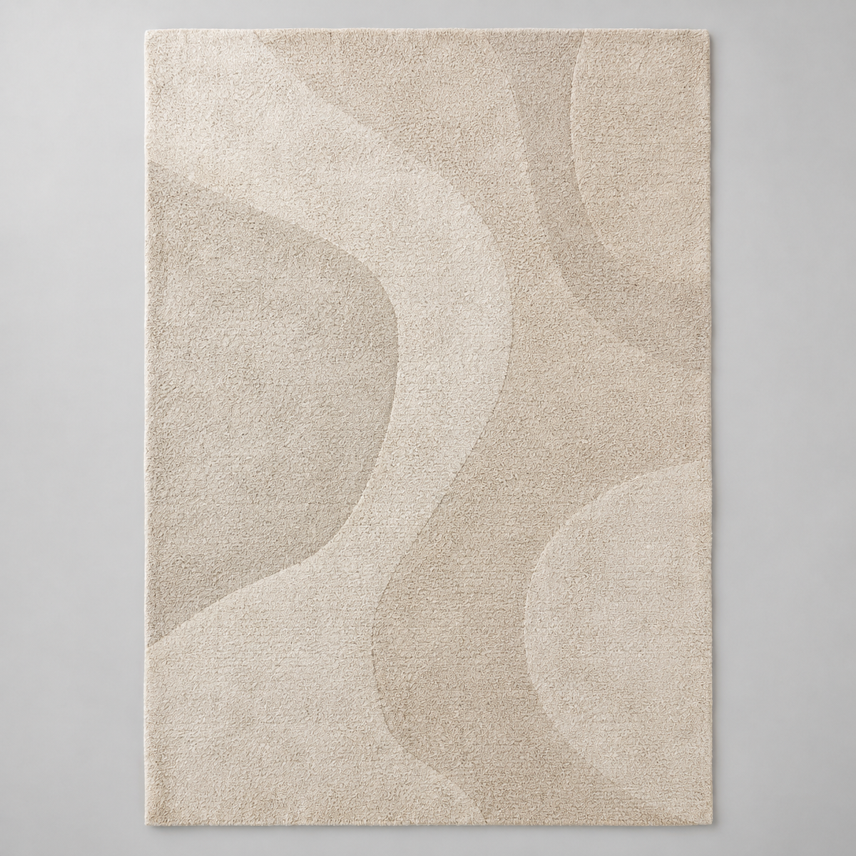 Handgetufteter Wollteppich 200x300 cm – originale generierte Katalogansicht